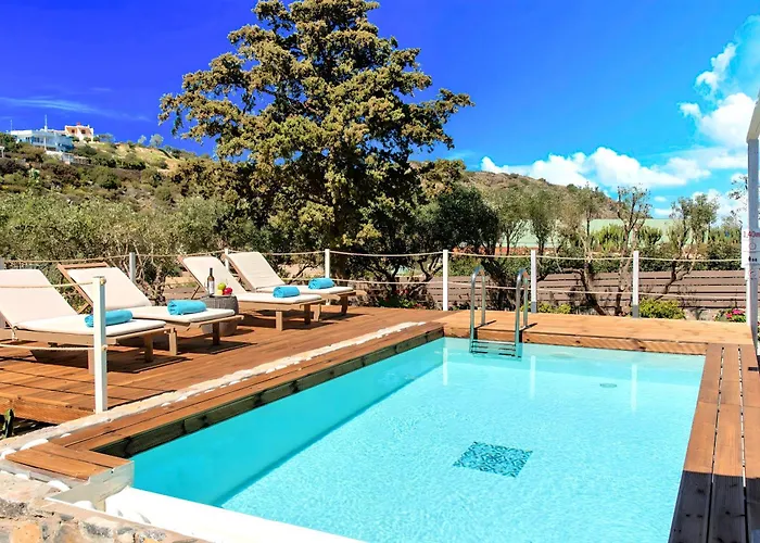 Cretan Lodge Heated Pool