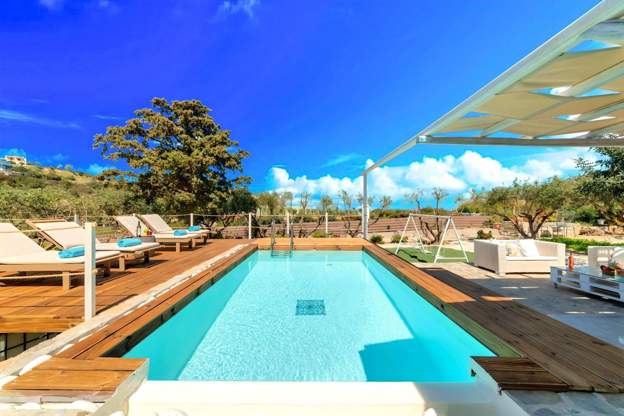 Cretan Heated Pool Βίλα